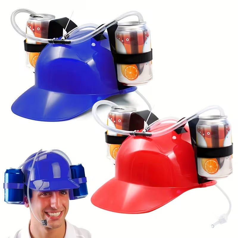 Beer Holder Helmet