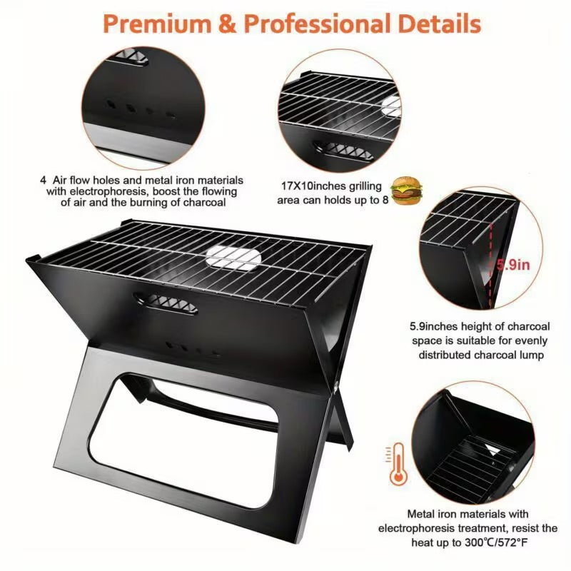 Foldable BBQ Grill