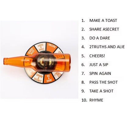 Spin the Bottle Drinking Game