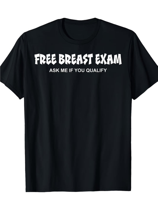 Free Breast Exam T Shirt - Funny T