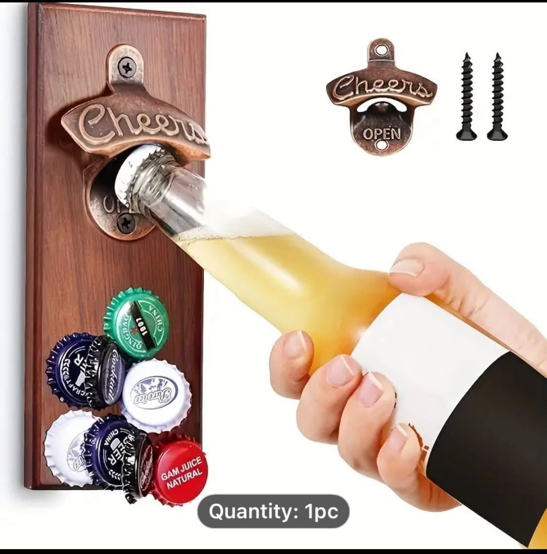 Magnetic Wall Hanging Bottle Opener
