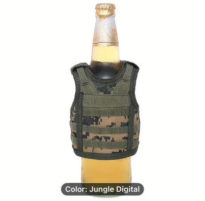 Camouflage Flack Jacket Koozie