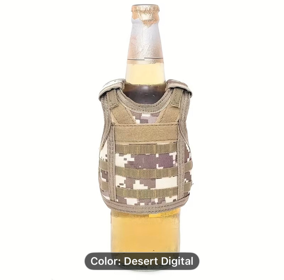 Camouflage Flack Jacket Koozie