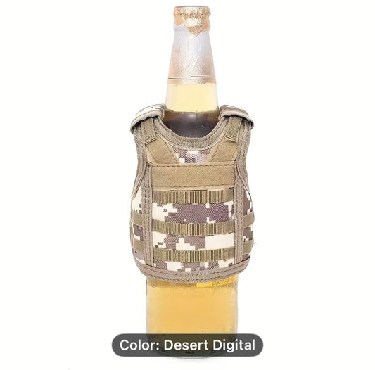 Camouflage Flack Jacket Koozie